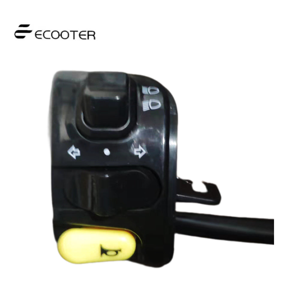 Ecooter e1/e2 combination switch assembly